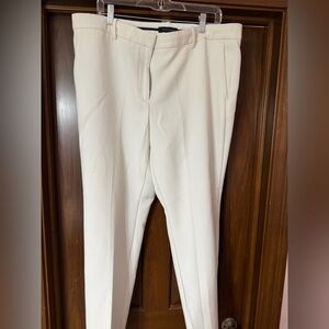 Ann Taylor Women's Cream Trousers